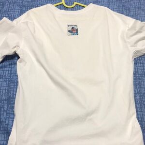 Men's white T-shirt